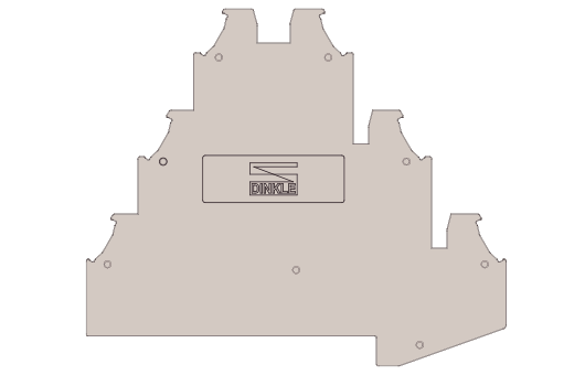 End cover DK2.5NC-3L