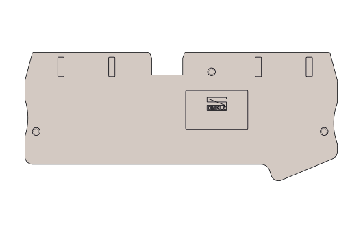 End cover DP4CA-TR