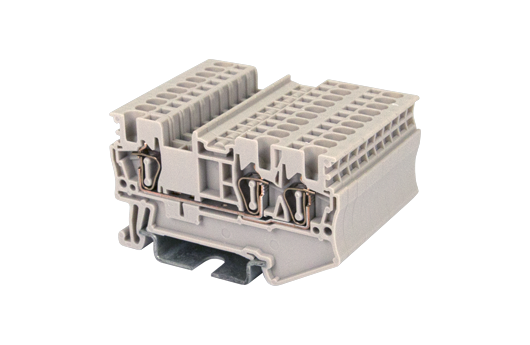 Cầu đấu Dinkle AK1.5-TN | 630V | 17.5A | 1.5 mm² (màu Beige)