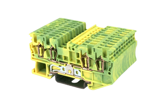 Cầu đấu Dinkle AK1.5-TR-PE | 630V | 1.5 mm² (màu Green-Yellow)