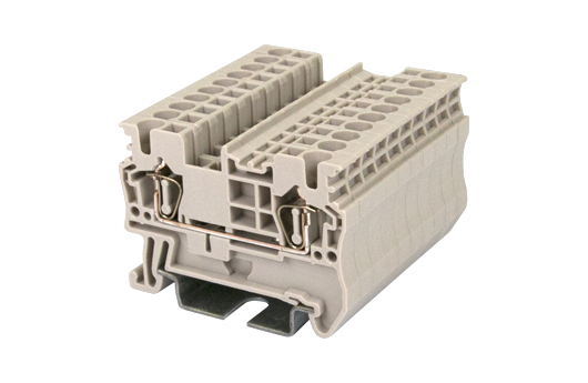 Cầu đấu Dinkle AK2.5 | 800V | 24A | 2.5 mm² (màu Beige)