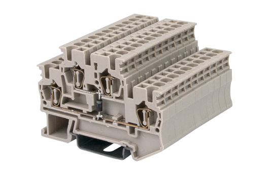 Cầu đấu Dinkle AKK2.5-D01 | 250V | 0.5A | 2.5 mm² (màu Beige)