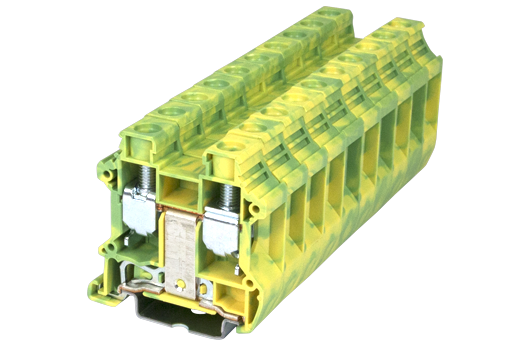 Cầu đấu Dinkle DK16N-PE | 1000V | 16 mm² (màu Green-Yellow)