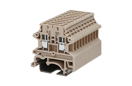 Cầu đấu Dinkle DK2.5N-T | 400V | 24A | 2.5 mm² (màu Xanh dương)