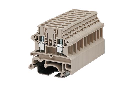 Cầu đấu động lực Dinkle DK4N-T | 400V | 32A | 4 mm² (màu Đỏ)