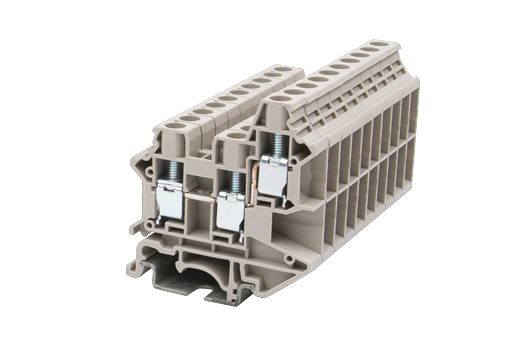 Cầu đấu động lực Dinkle DK6N-TN | 1000V | 41A | 6 mm² (màu Beige)