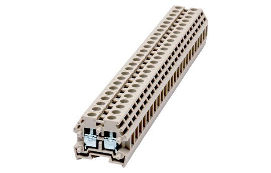 Cầu đấu Dinkle PM2.5N | 500V | 24A | 2.5 mm² (màu Beige)