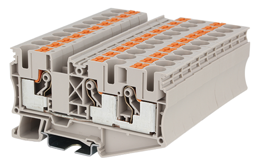 Cầu đấu động lực Dinkle DP10-TN | 1000V | 57A | 10 mm² (màu Đỏ)