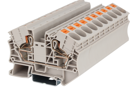 Cầu đấu động lực Dinkle DP16 | 1000V | 76A | 16 mm² (màu Beige)