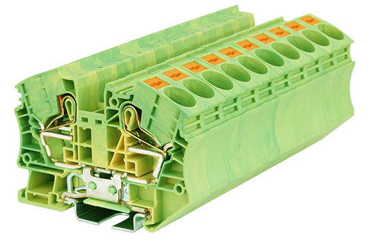 Cầu đấu Dinkle DP16-PE | 1000V | 16 mm² (màu Green-Yellow)
