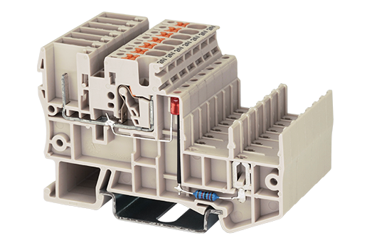 Cầu đấu Dinkle DP2.5SGT-L24 | 24V | 24A | 2.5 mm²