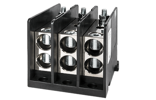 Cầu đấu Dinkle 0220-12XX | 1000V | 225A | 120 mm² (màu Black)