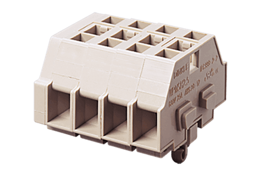 Cầu đấu Dinkle PM2.5WSH | 630V | 24A | 2.5 mm² (màu Beige)