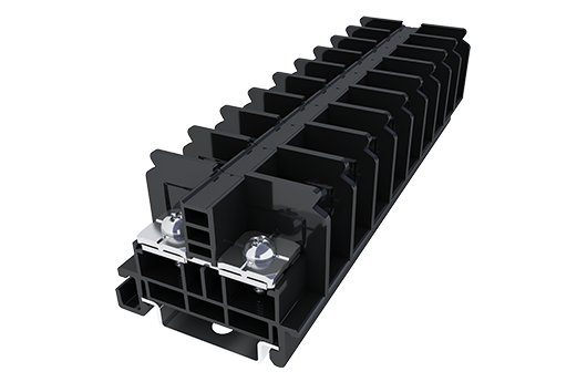 Cầu đấu Dinkle DKB60N | 630V | 57A | 10 mm² (màu Black)