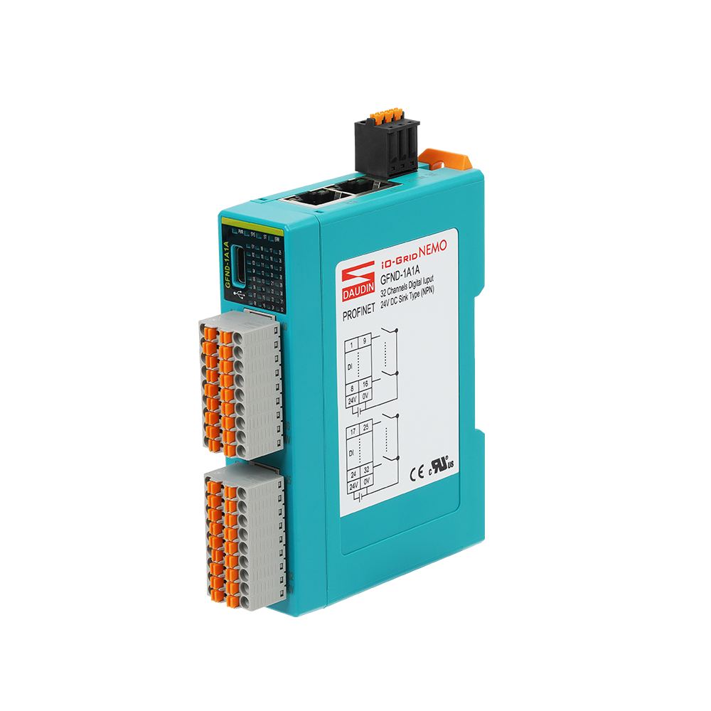 GFND-1A1A – Module Remote I/O PROFINET, 32DI, Sink (NPN)