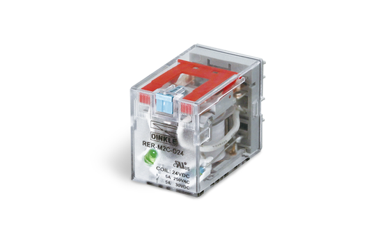 Relay trung gian 8 chân 2 cặp tiếp điểm coil 110/120VAC/5A