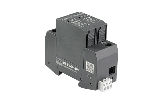 Chống sét 1 pha xoay chiều AC 220V – Imax 20kA (tích hợp cặp tiếp điểm báo lỗi NO/NC)