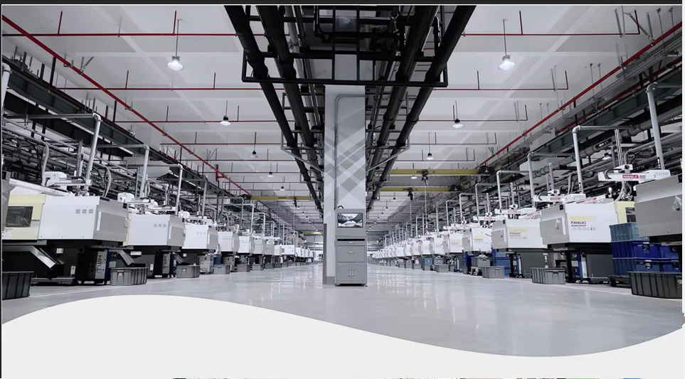 Máy móc gia công chính xác hãng Fanuc tại nhà máy Dinkle