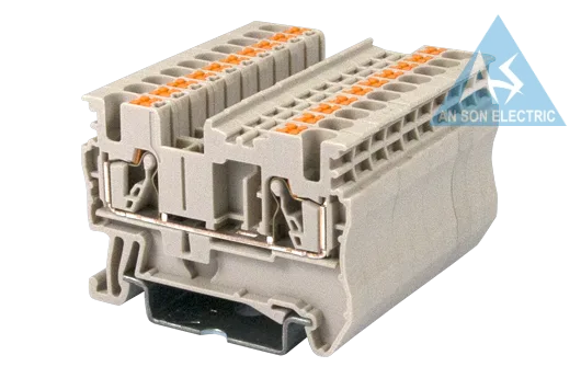 Cầu đấu Dinkle DP2.5N | 800V | 24A | 2.5 mm² (màu Xanh dương)