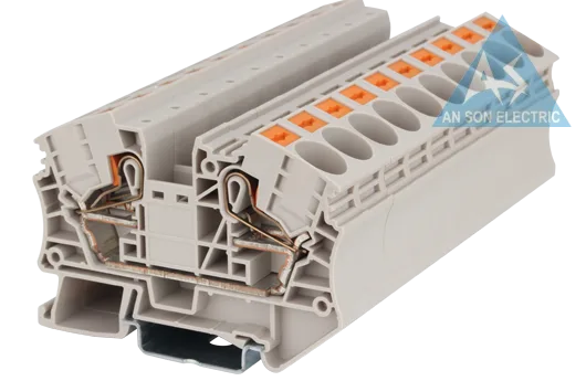 Cầu đấu động lực Dinkle DP16 | 1000V | 76A | 16 mm² (màu Xanh dương)